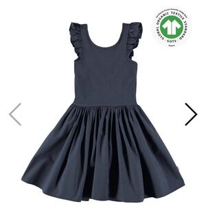 Navy Blue Kids Dress by Molo. Euro 170/176. Xl